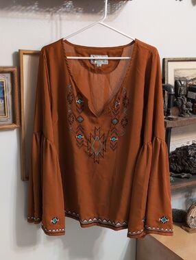 Outback Trading CO. Blouse XL